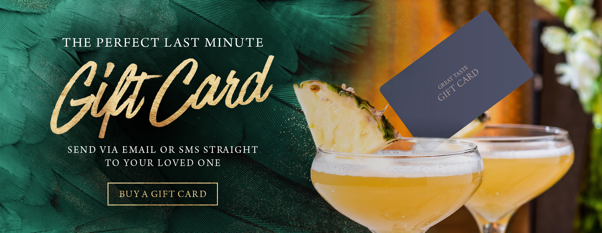 Give the gift of a gift card at The Freemasons Arms