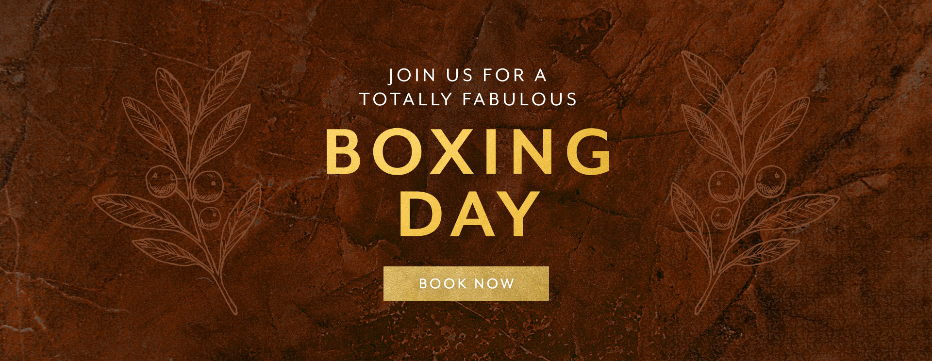Boxing Day menu at The Freemasons Arms