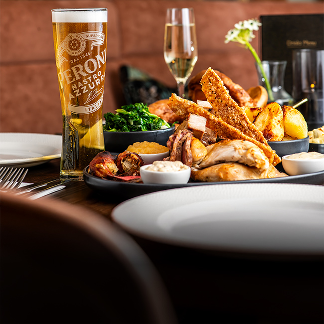 Wine & Drinks menu at The Freemasons Arms